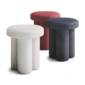 Big foot fabric stool by copenhagen